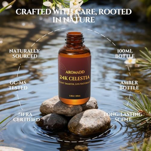 AROMADD 24K Celestia Diffuser Oil Inspired by W Hotel Luxury Scent, 100 mL
