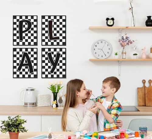 ULEGIE Boy Toddler Playroom Wall Decor, Toddler Boy Room Decor