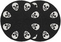COTTON CRAFT Halloween Charger Placemats - 2 Pack Spooky Skulls Tablemats