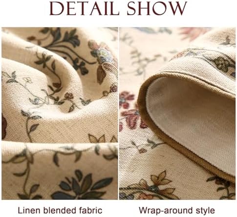 patdrea Designer French Vintage Short Table Runner,12"X87"