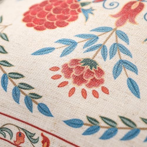 patdrea Designer French Vintage Throw Pillow Cover,18"x18",Set of 2