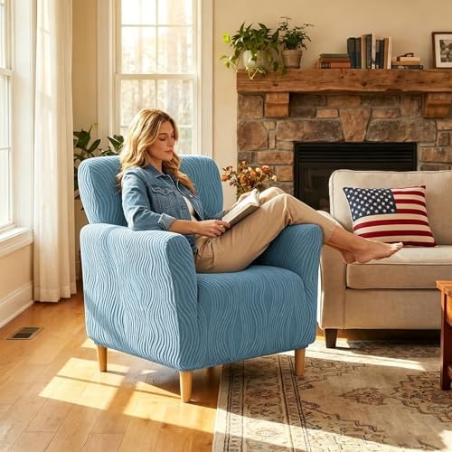 Eco-Ancheng Banquet Armchair Slipcovers Accent Chair Covers Chair Slipcover