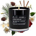 Lulu Candles | Jasmine & Musky Rose | Luxury Scented Soy Jar Candle | Hand Poured in The USA | Highly Scented & Long Lasting | 9 Oz.