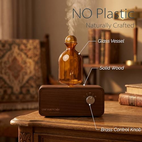 Ember Retro Waterless Essential Oil Diffuser for Aromatherapy