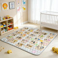 ENVTEK Baby Play Mat for Floor Playpen - 50" X 50" Playpen Mat,Thick One-Piece Crawling, Odorless Floor Mat, Non-Slip Cushioned Baby Playmat for Infants,Babies,Toddlers. Foldable and Machine Washable