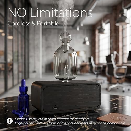 Nuit Waterless Essential Oil Diffuser & Aromatherapy Diffuser