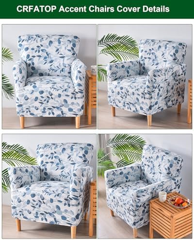CRFATOP Accent Chair Cover, Stretch Armchair Slipcover for Living Room,13