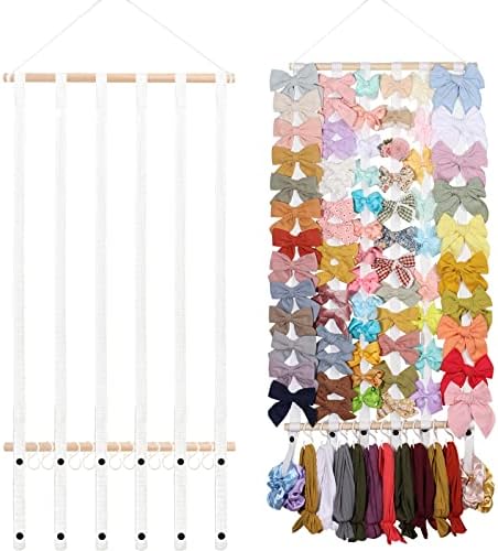 Hair Bow Holder Organizer for Girls Hair Clips Headband Storage