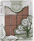 Incienso de Santa Fe - Juniper Natural Wood Incense Bricks with Holder, 100 Count - Made in the USA