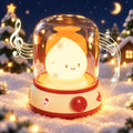 WANDIEA Rechargeable Night Light for Kids, Christmas Decor & Bedroom Lamp