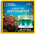 National Geographic Light-Up Ant Habitat Kit for Kids with Magnifiers