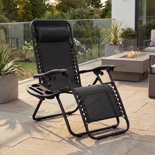 Best Choice Products Zero Gravity Chair Recliner, Black