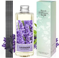 STRN Reed Diffuser Oil Refill, Lavender Oil Refill with Sticks, 6.8 Fl Oz