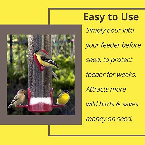 Feeder Fresh Bird Feeder and Seed Protector, Keep Seed Dry and Fresh, 16 oz