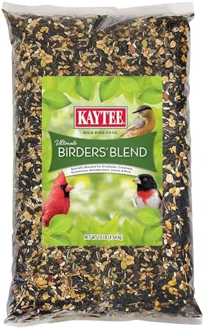 Kaytee Ultimate Birder's Blend Food, Wild Bird Seed, 10 Pounds
