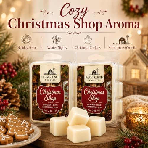 Lemon Sugar - USA Made Soy Wax Melts, 2 Pack, 6 oz (Christmas Shop)