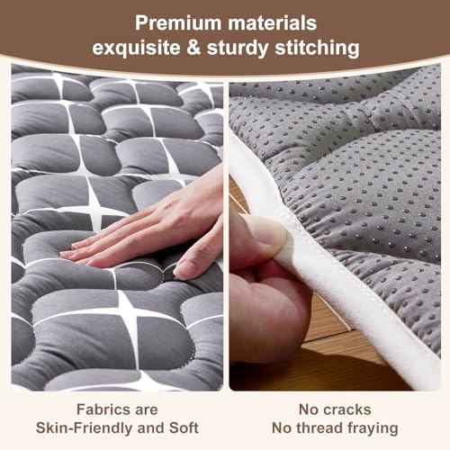 Premium Foam Baby Play Mat, 79" X 63" Extra Large Foldable Crawling Floor Mat for Playpen & Tummy Time, Babies Toddlers Infants, Anti-Slip Soft Cushioning, Machine Washable