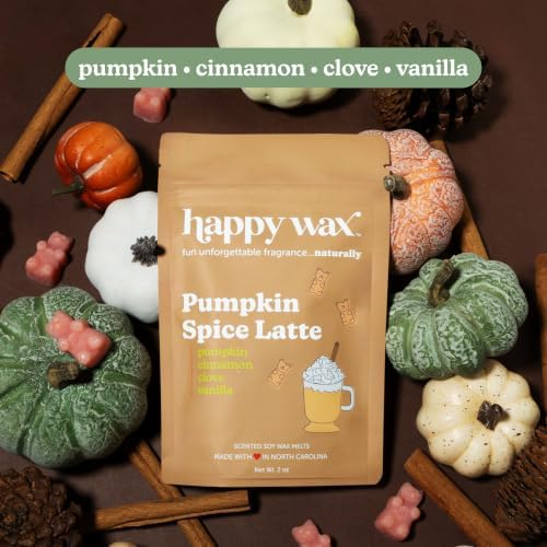 Happy Wax Fall Scented Soy Wax Melts 6oz Variety Pack - Cinnamon Collection