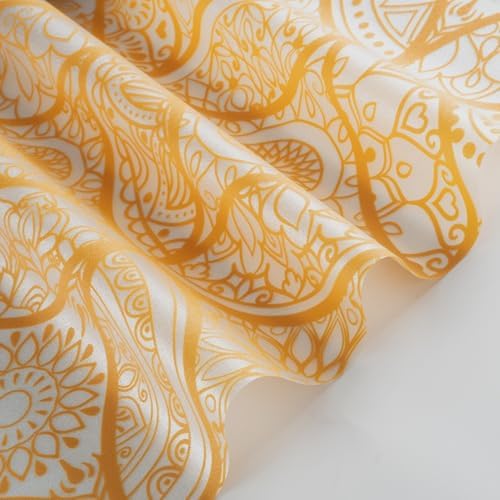 DKTIE Boho Stained Glass Look Window Privacy Film 35.4" x 118.1"