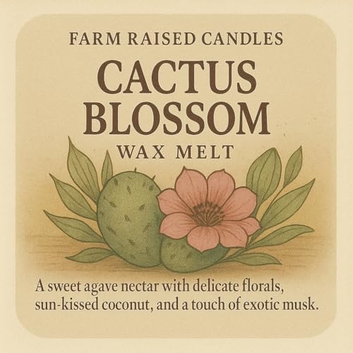 Cactus Blossom Soy Wax Melts, 2 Pack