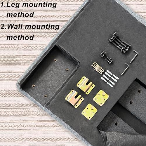 Furpopup Velvet King Size Headboard Only, Upholstered Wall Mount, Black