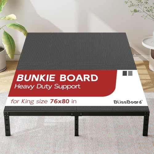 King Bunkie Board, 76 x 80 in, Stable Center Support