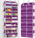 5-Tier Over Door Organizer, 10-Compartment Wide Storage Rack