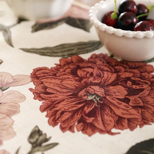 bilin gaier Designer Vintage French Small Table Runner,63"x12"