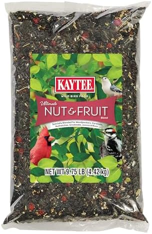 Kaytee Ultimate Nut and Fruit, Wild Bird Seed, 9.75 Pounds