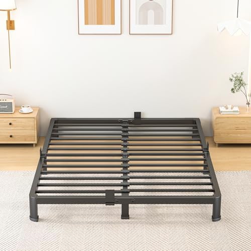 10 Inch King Size Metal Platform Bed Frame with Round Corners Leg