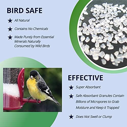 Feeder Fresh Bird Feeder and Seed Protector, Keep Seed Dry and Fresh, 16 oz