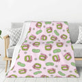 Pickles Blanket 40"x50", Soft Lightweight Throw Blanket for Kids Teens Adults, All Season Cozy Decorative Blanket for Sofa Bed Couch Travel