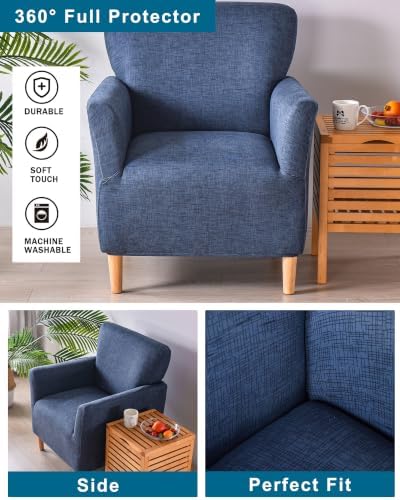 CRFATOP Accent Chair Cover, Stretch Armchair Slipcover for Living Room,16