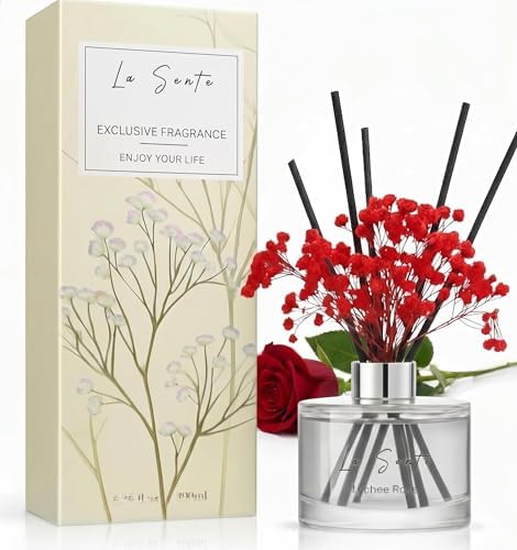 Reed Diffuser Set, Lychee Rose, 6.7fl oz / 200 ml