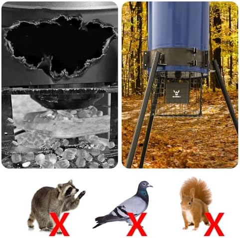 Highwild Varmint Cage Feeder Guard for 30 & 55 Gallon Barrels