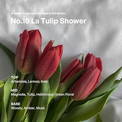 HETRAS Premium Reed Diffuser La Tulip Shower 2Pack