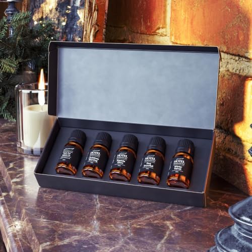 AirScent Holiday Diffuser Oil Cozy Christmas Collection 5 Pack Gift Set