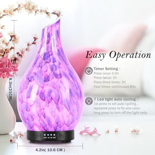 EQUSUPRO Essential Oil Diffuser for Home Fragrance & Aromatherapy 150ml