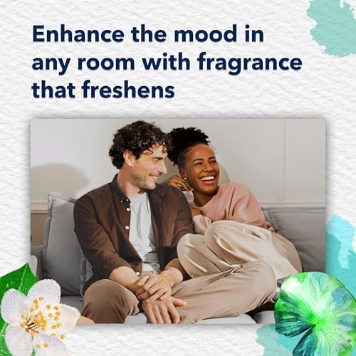 Glade PlugIns Air Freshener Refills, Dewdrop Petals, 5 Count