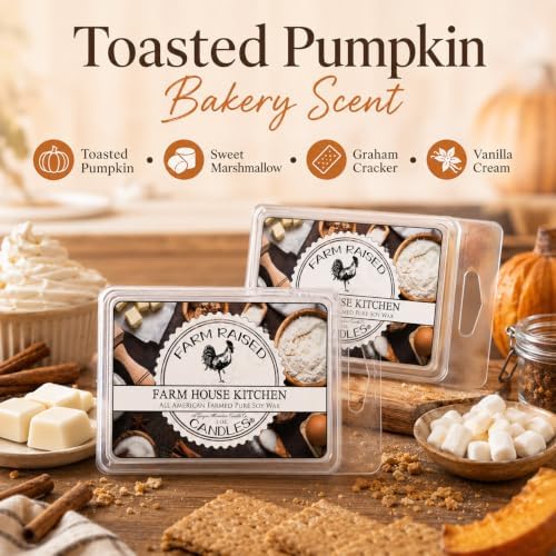 Farm House Kitchen Soy Wax Melts, 2 Pack