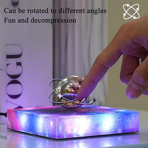 Levitating UFO Lamp with RGB Galaxy Light, Home Decor