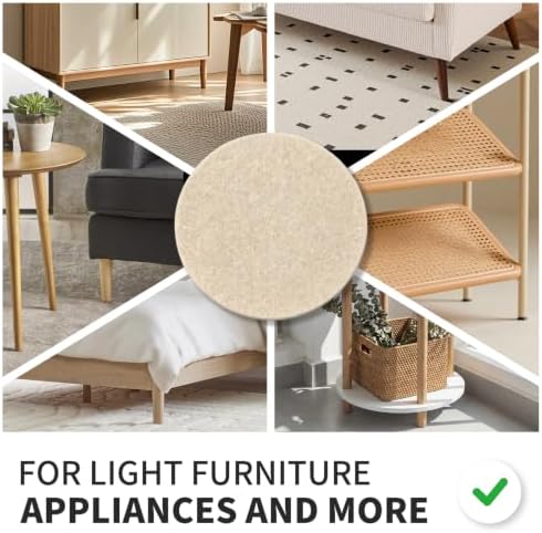 Felt Furniture Pads for Hardwood Floors -Yelanon Felt Pads for Chair Legs