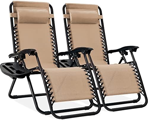 Best Choice Products Zero Gravity Chair Recliner, Sand