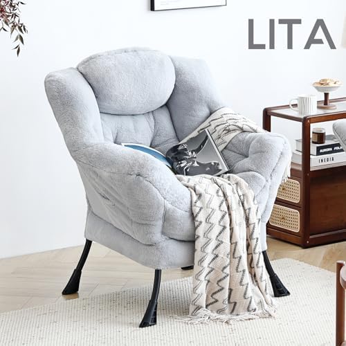 LITA Lazy Chair, Comfy Accent Reading Chair