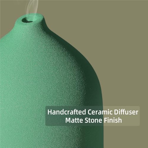 Gooamp 200ML Ceramic Essential Oil Diffuser for Home, Stone Diffuser