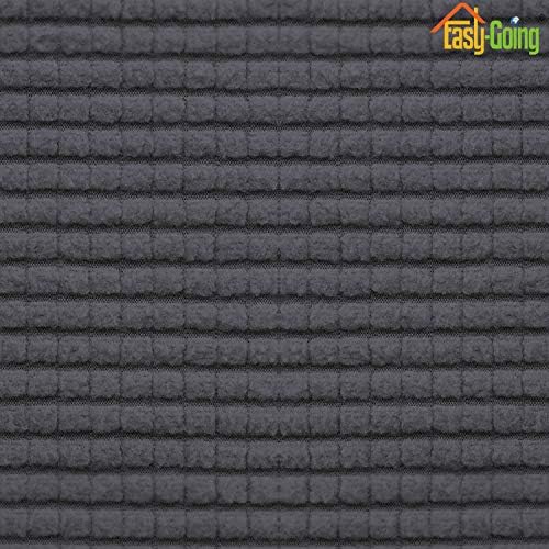 Easy-Going Stretch Chair Sofa Slipcover Washable Dark Gray