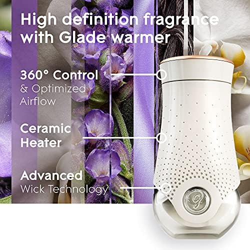 Glade PlugIns Refills Air Freshener, Scented and Essential Oils for Home and Bathroom, Lavender & Vanilla, 6.7 Fl Oz, 10 Count (Pack of 2)