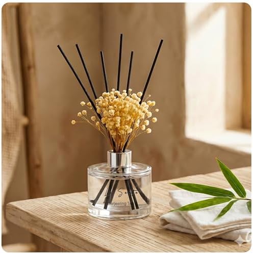 Reed Diffuser Set, Darjeeling Tea Scent, 6.7oz / 200 ml