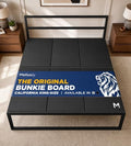 Original Bunkie Board California King (72x84) - Under Bed Support, Black