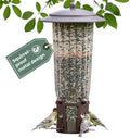 Perky-Pet Squirrel-Be-Gone Max Bird Feeder, (4) Flexport Feeding Stations